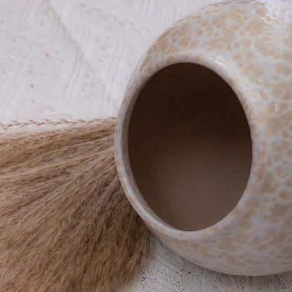White Ceramic Flower Vase