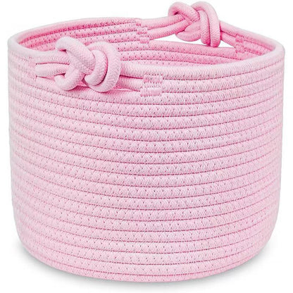 Simple Cotton Rope Storage Basket For Home