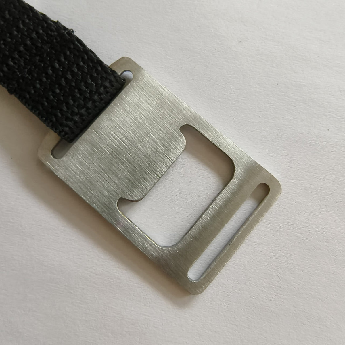 Stainless Steel Webbing Bottle Opener