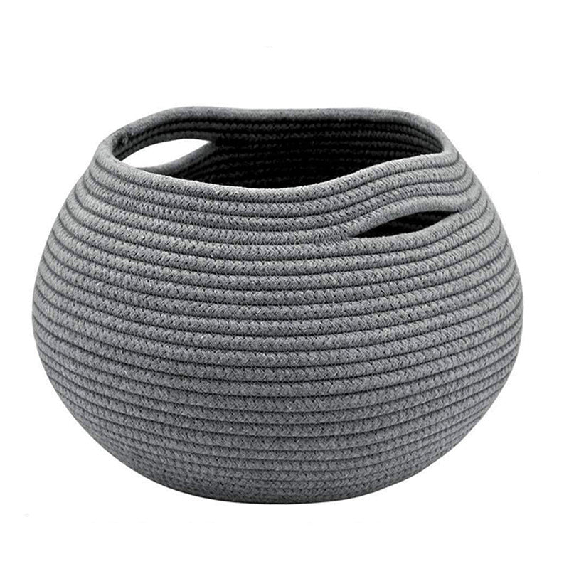 Cute Woven Storage Basket For Kids Toys
