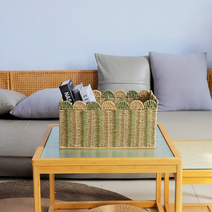 Woven Storage Basket For Clothes And Toys