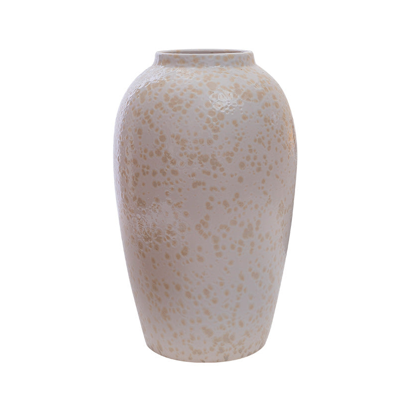 White Ceramic Flower Vase
