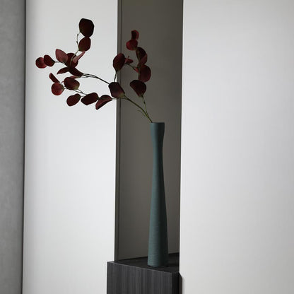 Slim White Ceramic Vase