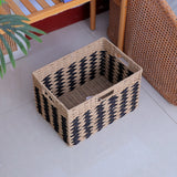 Handwoven Storage Basket For Desk Organization