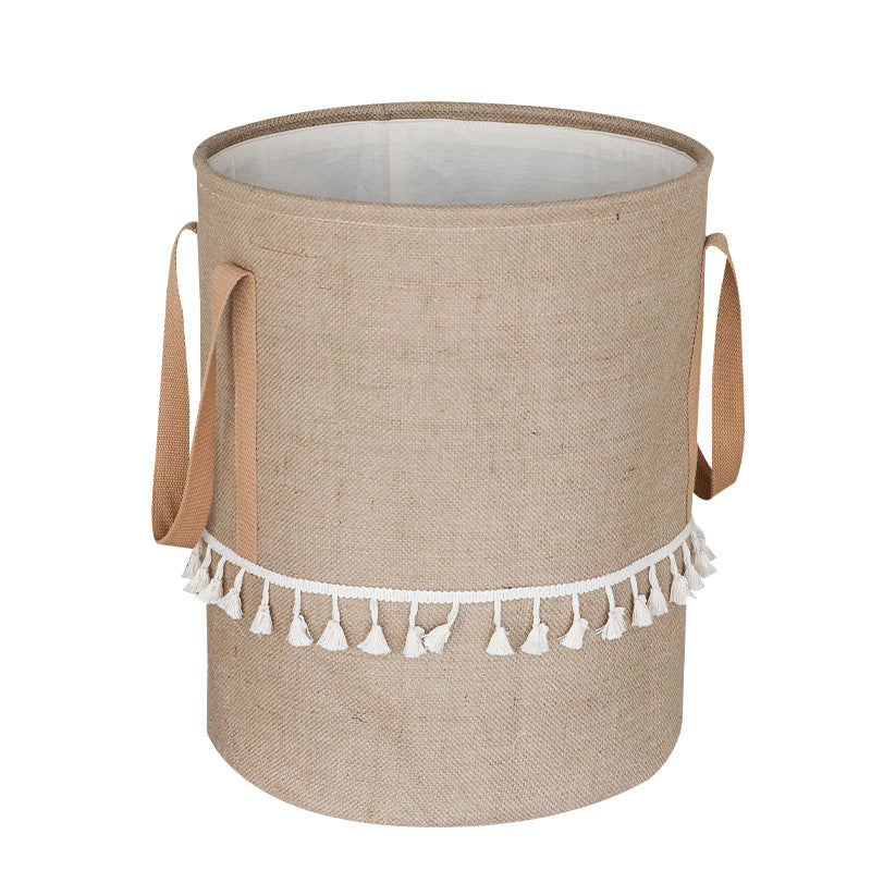 Large Canvas Laundry Basket For Home Storage