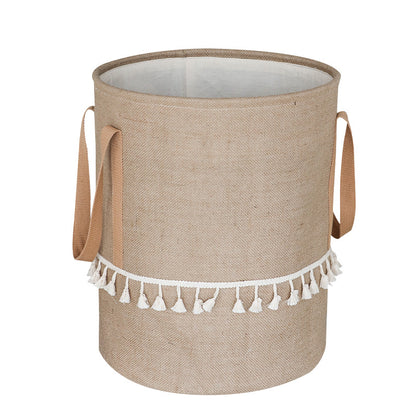 Large Canvas Laundry Basket For Home Storage