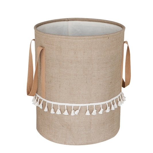 Large Canvas Laundry Basket For Home Storage