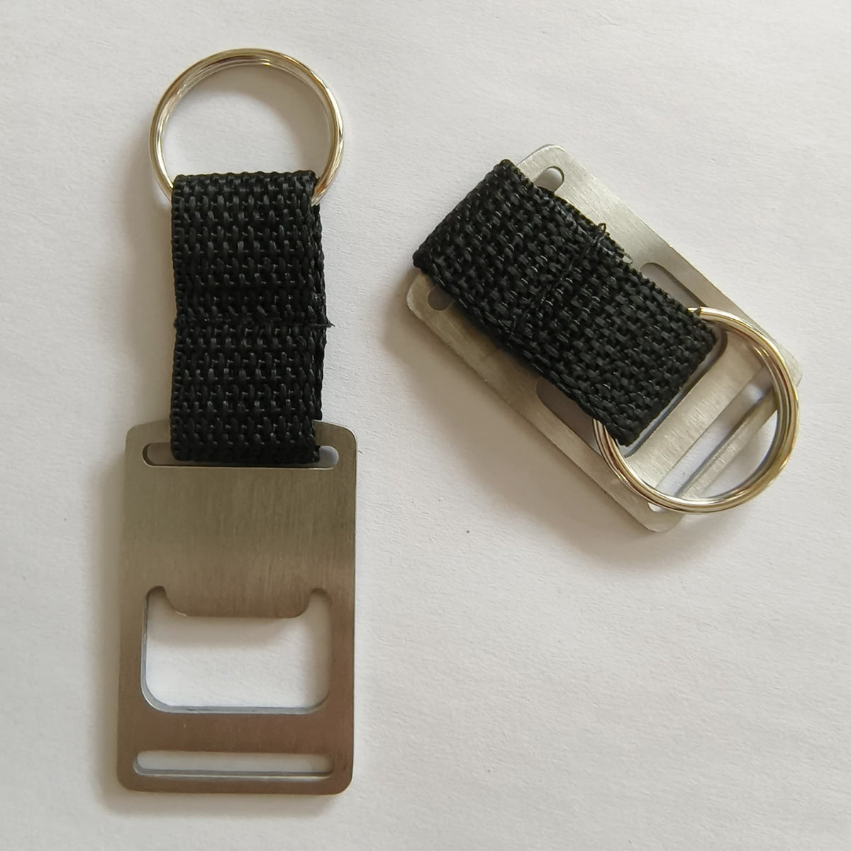 Stainless Steel Webbing Bottle Opener