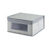 Foldable Clear PVC Storage Box With Lid