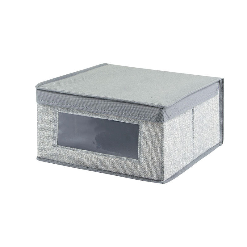 Foldable Clear PVC Storage Box With Lid