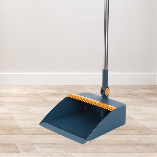 Soft Broom And Dustpan Combo For Indoor Floors