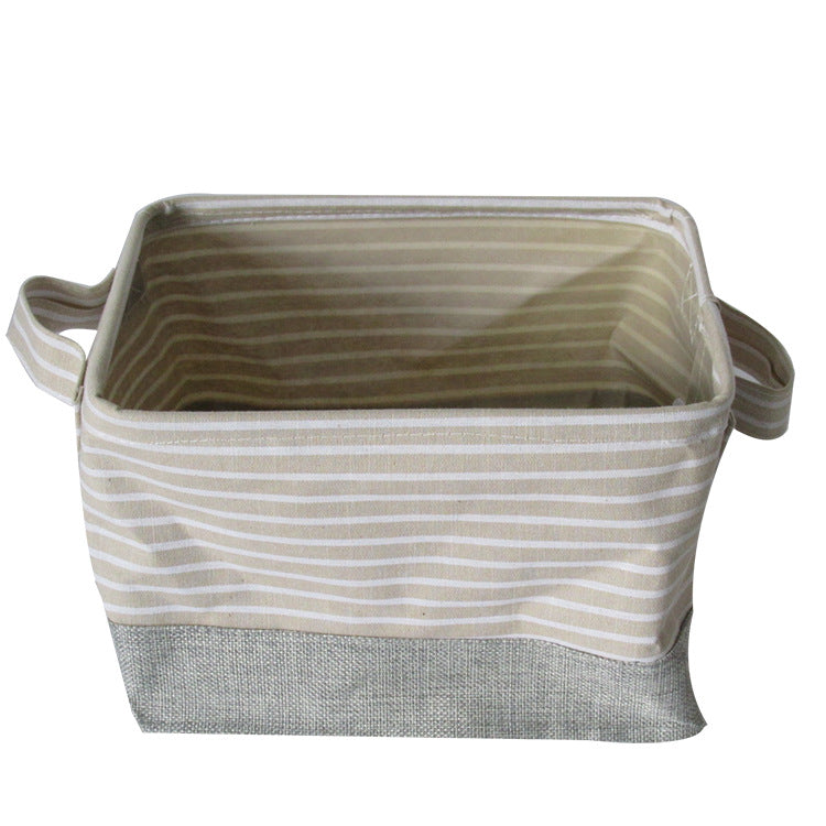 Square Fabric Laundry Basket For Daily Storage