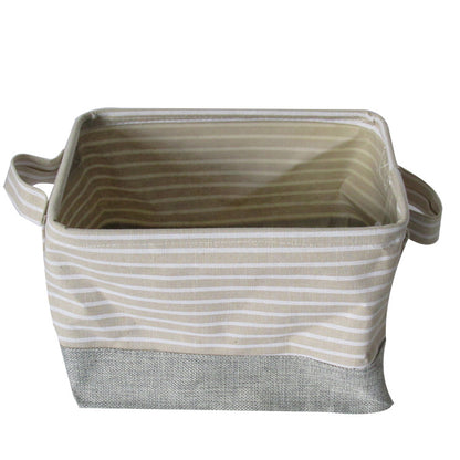 Square Fabric Laundry Basket For Daily Storage