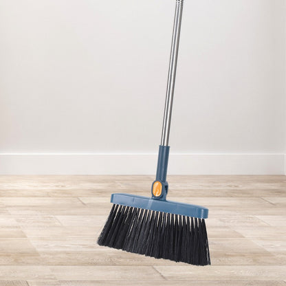 Soft Broom And Dustpan Combo For Indoor Floors